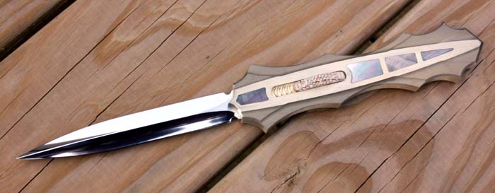Custom handcrafted switchblades and stilettos