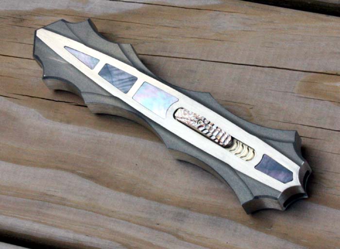 Custom handcrafted switchblades and stilettos