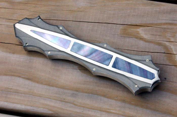 Custom handcrafted switchblades and stilettos